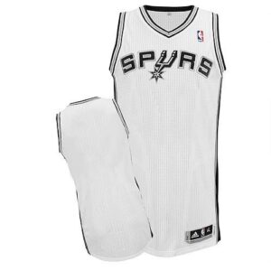 Spurs Blank White Revolution 30 Men Jersey