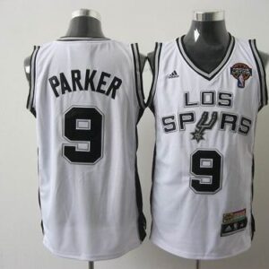 Spurs 9 Tony Parker White Latin Nights Men Jersey