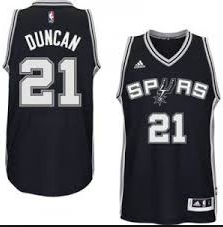 Spurs 21 Tim Duncan Black Revolution 30 Men Jersey