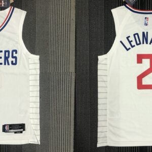 Clippers 2 Kawhi Leonard White New AU Style Men Jersey