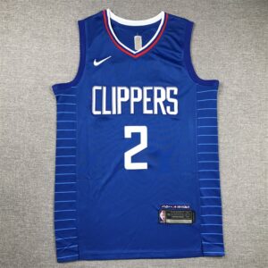 Clippers 2 Kawhi Leonard Blue Men Jersey
