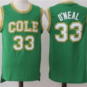 High School Robert 33 G. Cole Shaquille O'Neal Basketball Men Jersey