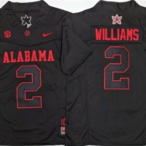 Alabama Crimson Tide 2 Ryan Williams Black F.U.S.E. Vapor Limited Men Jersey