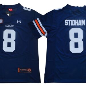 NCAA Auburn Tigers 8 Jarrett Stidham Navy College Football Men Jersey
