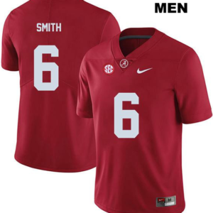NCAA Alabama Crimson Tide 6 DeVonta Smith Red College Football Limited Men Jersey