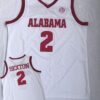 NCAA Alabama Crimson Tide 2 Collin Sexton White College Basketball Men Jersey