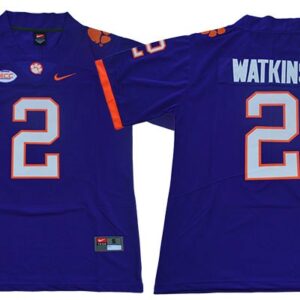NCAA Clemson Tigers 2 Sammy Watkins Purple Limited Men Jersey