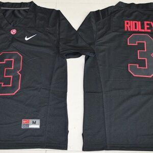 NCAA Alabama Crimson Tide 3 Calvin Black Shadow Men Jersey