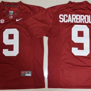 NCAA Alabama Crimson Tide 9 Bo Scarbrough Football Crimson 2016-17 Limited Men Jersey