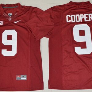 NCAA Alabama Crimson Tide 9 Amari Cooper Football Crimson 2016-17 Limited Men Jersey