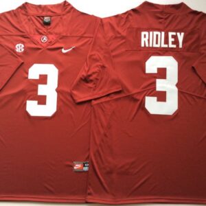 NCAA Alabama Crimson Tide 3 Calvin Ridley Red Legend Limited Men Jersey