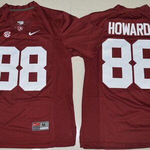 NCAA Alabama Crimson Tide 88 O.J Howard Football Crimson 2016-17 Limited Men Jersey