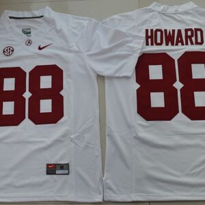 NCAA Alabama Crimson Tide 88 O.J Howard Football White 2016-17 Limited Men Jersey
