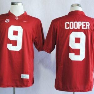 NCAA Alabama Crimson Tide 9 Amari Cooper Red Limited Men Jersey