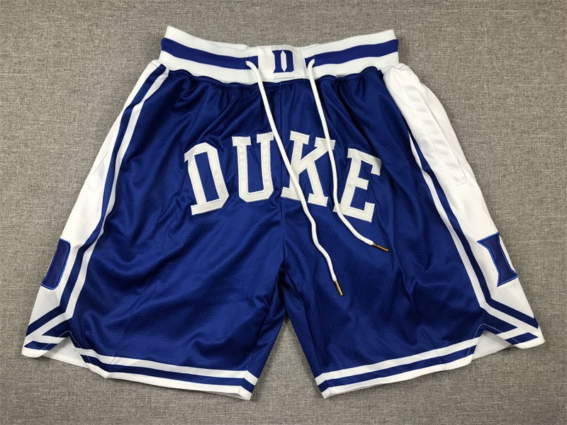 NCAA Duke Blue Devils Blue Just Don Shorts