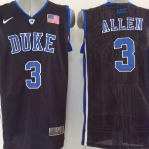NCAA Duke Blue Devils 3 Grayson Allen Black Basketball Men Jersey