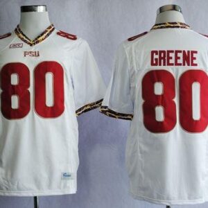 NCAA Florida State Seminoles 80 Rashad Greene White Men Jersey