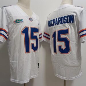 NCAA Florida Gators 15 Anthony Richardson White Limited Men Jersey