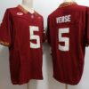NCAA Seminoles 5 Jared Verse Red 2023 F.U.S.E Vapor Limited Men Jersey