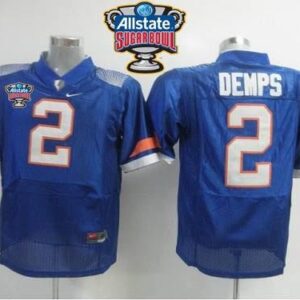 NCAA Florida Gators 2 Jeff Demps Blue Allstate Sugar Bowl Men Jersey