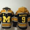 NCAA Wolverines 9 JJ Mccarthy Navy Hoodie Sweatshirt