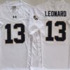 NCAA Notre Dame Fighting Irish 13 Riley Leonard White F.U.S.E. Vapor Limited Men Jersey