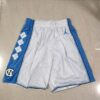 NCAA North Carolina White Shorts
