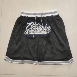 NCAA North Carolina Tar Heels Black Just Don Shorts