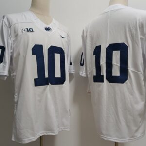 NCAA Notre Dame 10 Sam Hartman White Without Name Limited Men Jersey