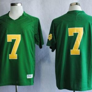 NCAA Notre Dame Fighting Irish 7 Stephon Tuitt Green Men Jersey