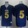 NCAA Notre Dame Fighting Irish 5 Manti Te'o Navy Blue Shamrock Series Men Jersey