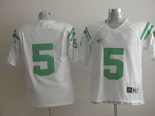 NCAA Notre Dame Fighting Irish 5 White Men Jersey