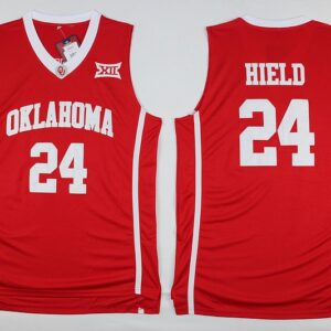 NCAA Oklahoma Sooners 24 Buddy Hield Red XII Men Jersey
