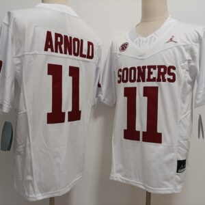 NCAA Oklahoma Sooners 11 Jackson Arnold White F.U.S.E. Vapor Limited Men Jersey