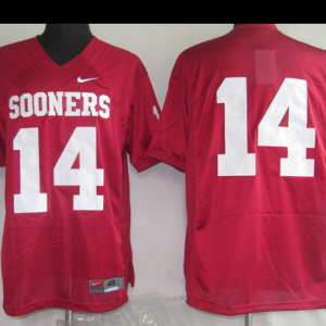 NCAA Oklahoma Sooners 14 Sam Bradford Red Men Jersey