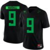 NCAA Oregon Ducks 9 Byron Marshall Black Nike College Football Men Jersey