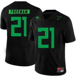 NCAA Oregon Ducks 21 Royce Freeman Black Nike College Football Men Jersey