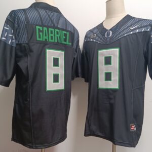 NCAA Ducks 8 Dillon Gabriel  Black F.U.S.E. Vapor Limited Men Jersey