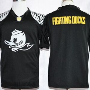 NCAA Oregon Ducks 00 Ducks Black Pride Fashion Men Jersey