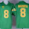 NCAA Oregon Ducks 8 Marcus Mariota Green 1994 Throwback Men Jersey