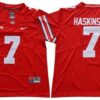 NCAA Buckeyes 7 Dwayne Haskins Jr Red Limited Men Jersey