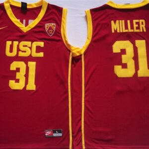 NCAA USC Trojans 31 Cheryl Miller Red Men Jersey