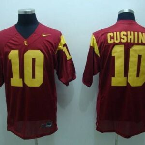 NCAA USC Trojans 10 Brian Cushing Red Men Jersey