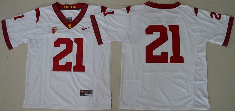 NCAA USC Trojans 21 Adoree' Jackson White 2016-17 Men Jersey