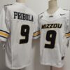 NCAA Missouri Tigers 9 Beau Pribula White F.U.S.E. Vapor Limited Men Jersey