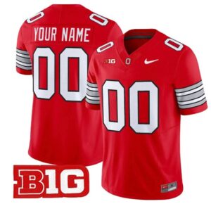Ohio State Buckeyes Customized Red 2026 F.U.S.E. Vapor Limited Men Jersey