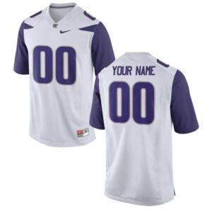 NCAA Washington Huskies White Nike Football Jersey