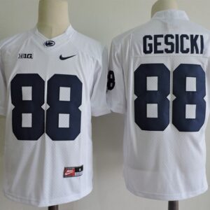 NCAA Penn State Nittany Lions 88 GESICKI White Men Jersey
