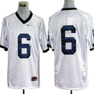 NCAA Penn State Nittany Lions 6 White Men Jersey