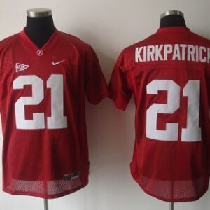 NCAA Alabama Crimson Tide 21 Dre Kirkpatrick Red Men Jersey